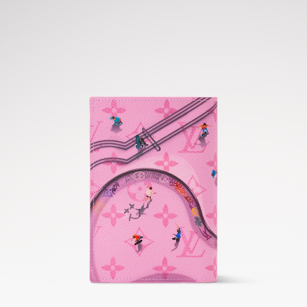 Louis Vuitton Organizer de Poche Card Holder Rose Monogram Canvas NWT - Picture 5 of 6
